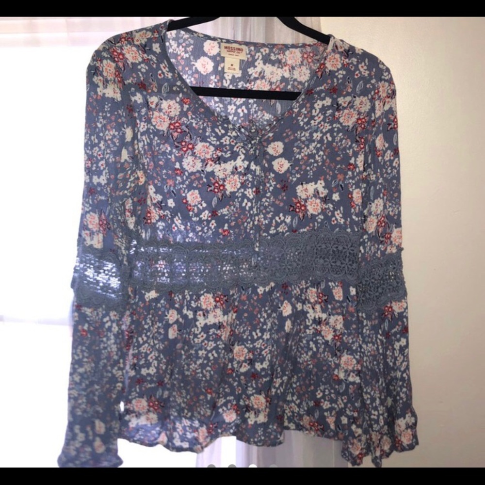 Flower Print Blouse